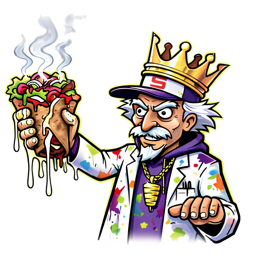 Doktor Döner Maskottchen